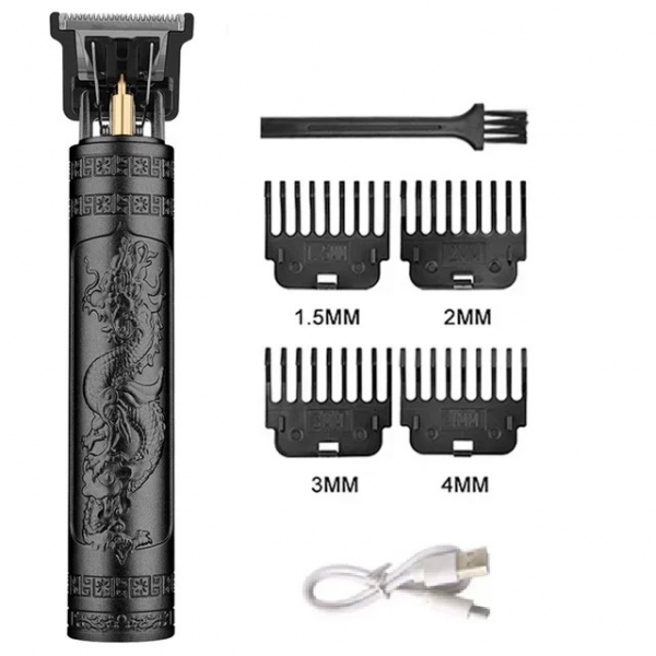 Máquina de cortar cabelo elétrica masculina vintage t9